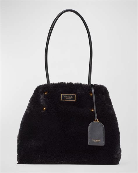 kate spade fur tote.